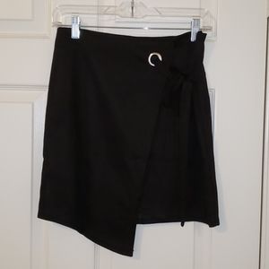 Black Asymmetrical Skirt